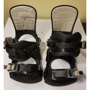 Ride VXN Black Women Medium Snowboard Bindings (no plates)